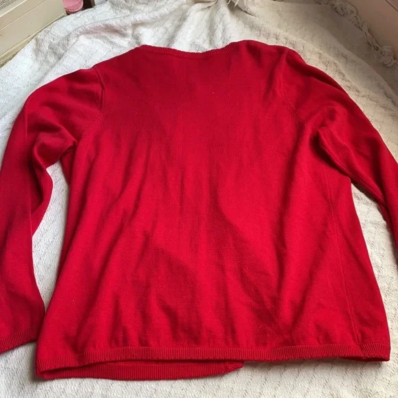 Red Shoe Cardigan - Picture 8 of 9